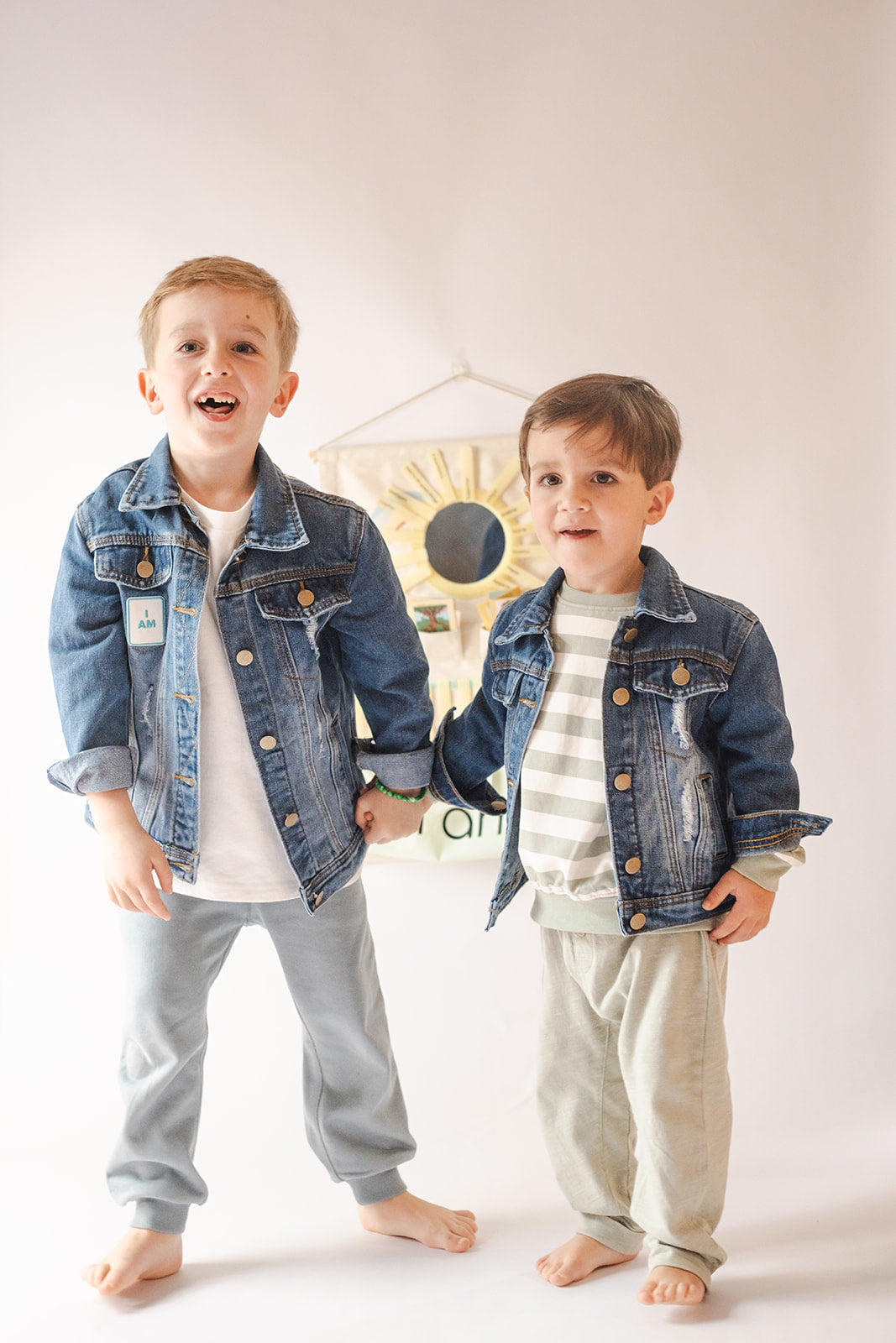 The Mindset Tapestry x Baci Baci: I AM Custom Kids Jacket