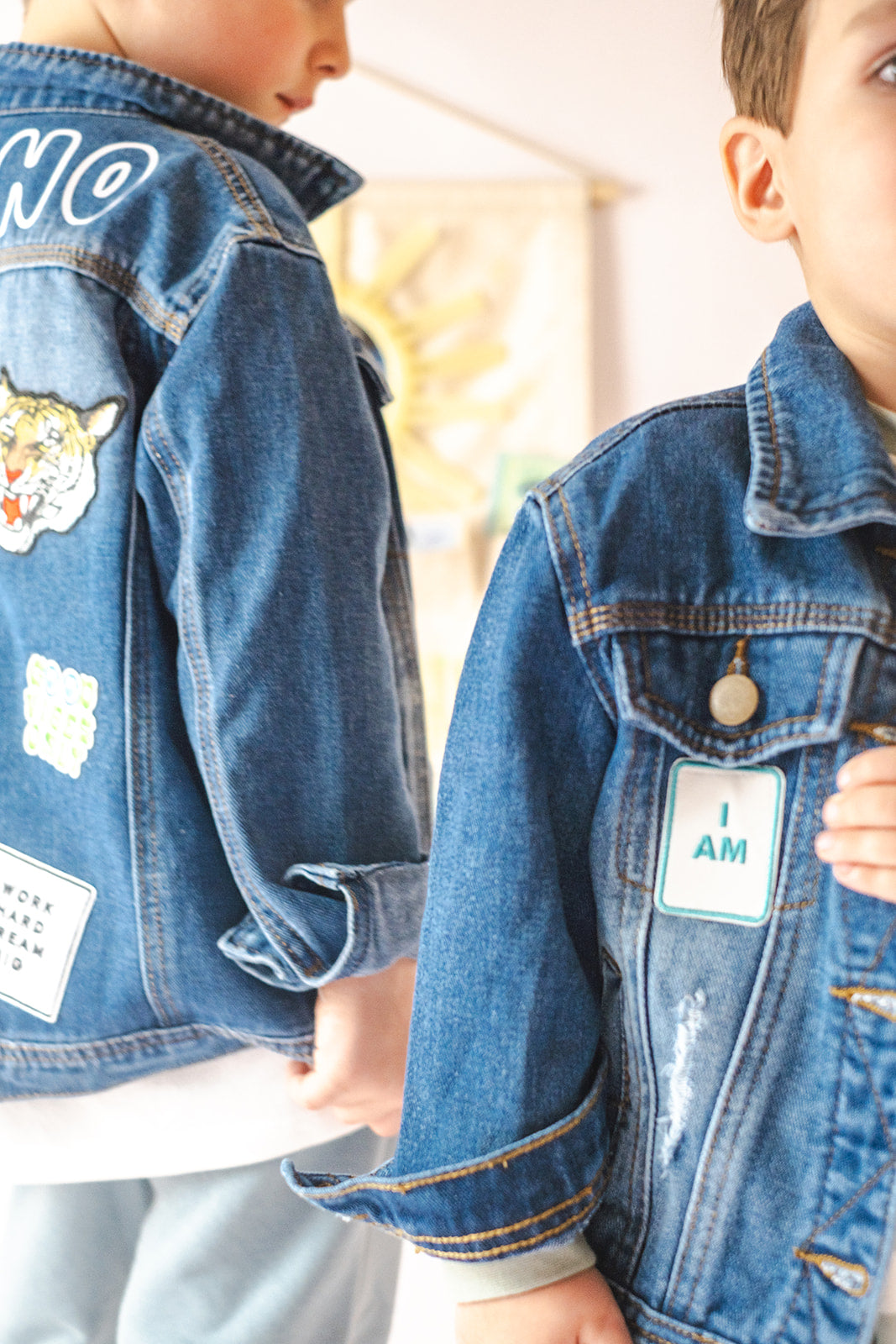 The Mindset Tapestry x Baci Baci: I AM Custom Kids Jacket