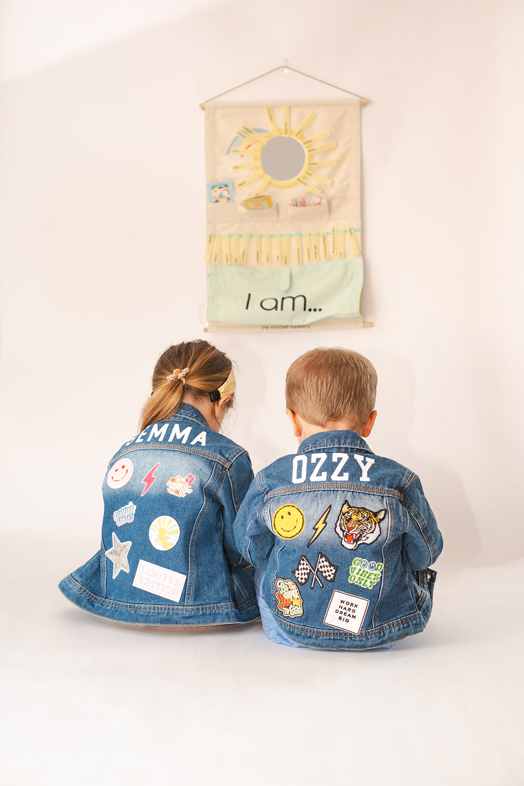 The Mindset Tapestry x Baci Baci: I AM Custom Kids Jacket