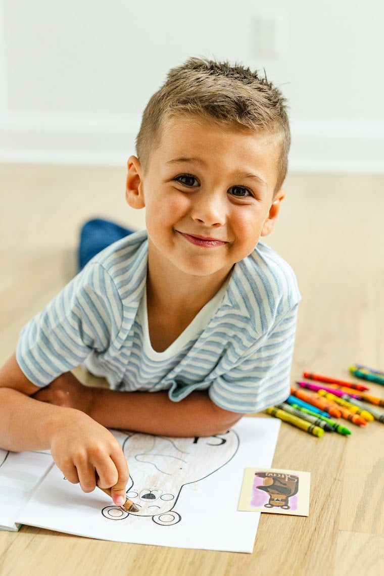 I AM Coloring Book! A Positive Affirmation Coloring Book for Kids