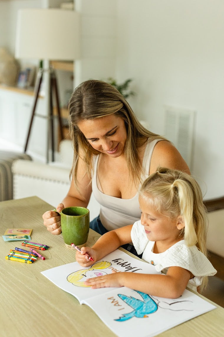 I AM Coloring Book! A Positive Affirmation Coloring Book for Kids