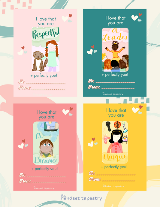 Affirmation Valentine Cards (Printable)